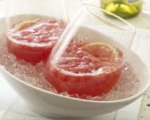 Watermelon wine spritzers